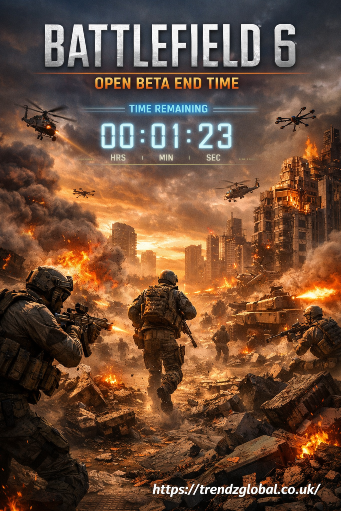 battlefield 6 open beta end time