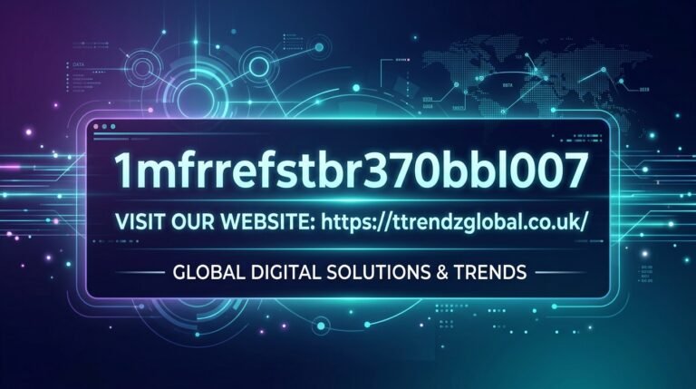 1mfrrefstbr370bbl007 Explained: Meaning, Technical Background, Industrial Context, and Analysis